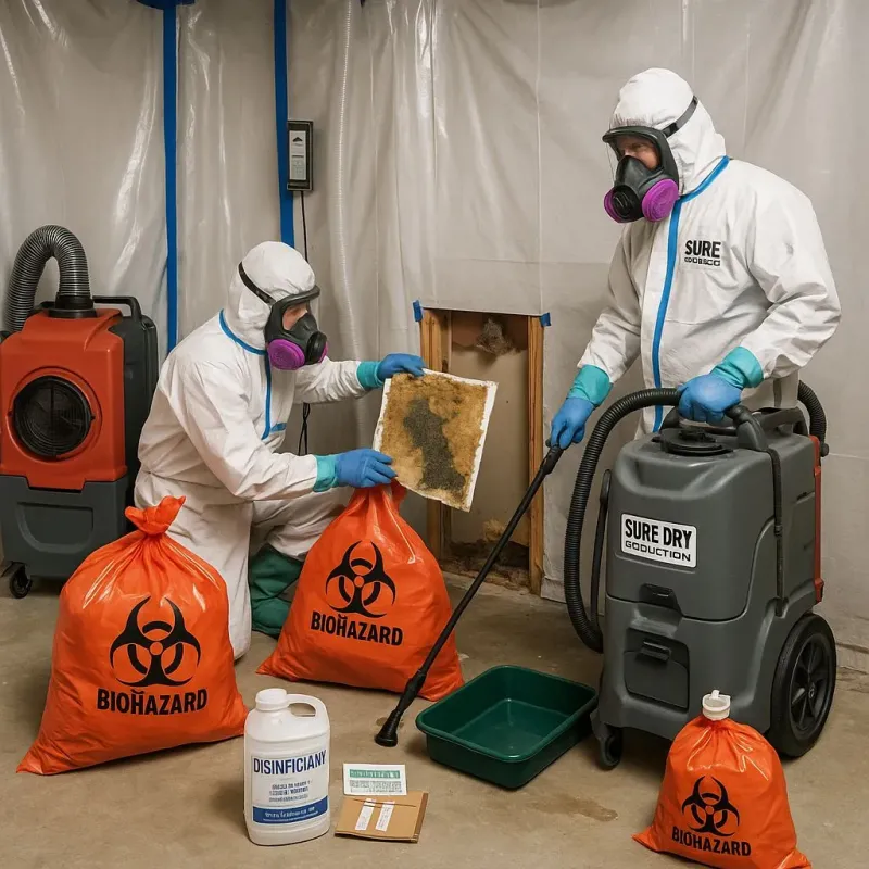 Contaminated Water Handling Protocols process in Winnsboro, TX