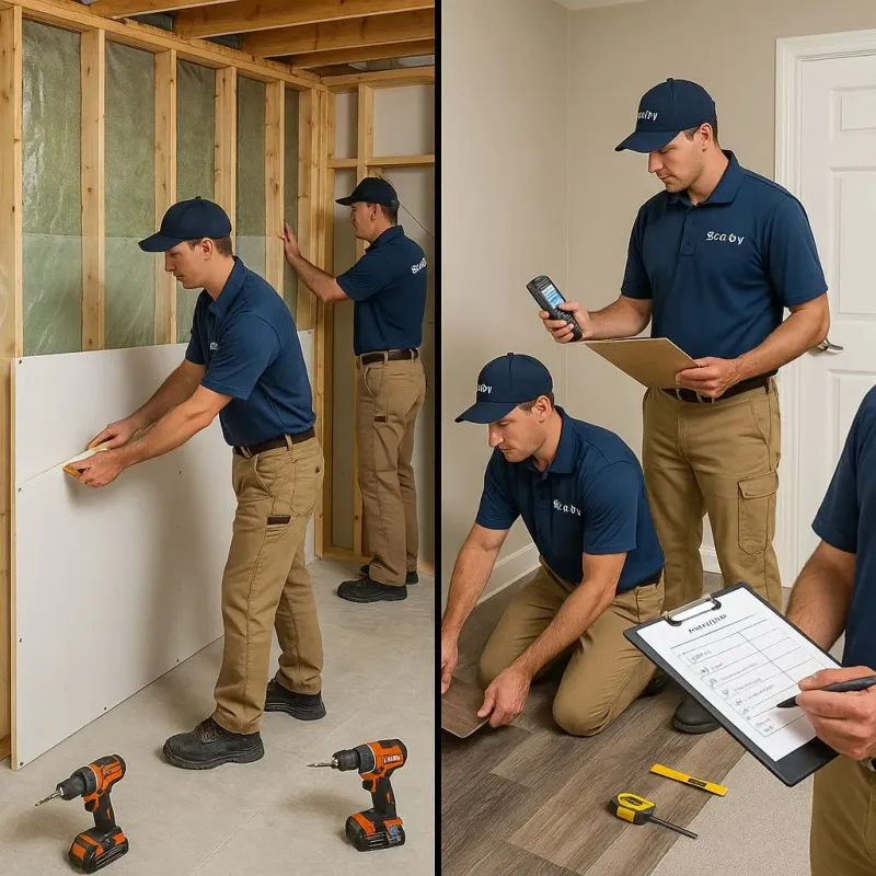 Repairs and Reconstruction process in Winnsboro, TX